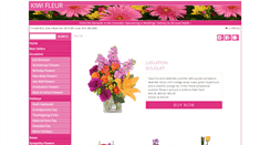 Desktop Screenshot of kiwifleur.net