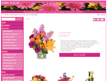 Tablet Screenshot of kiwifleur.net
